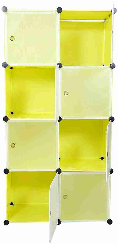 HOUSE OF QUIRK Multi Use DIY Plastic 5 1 Cube Organizer