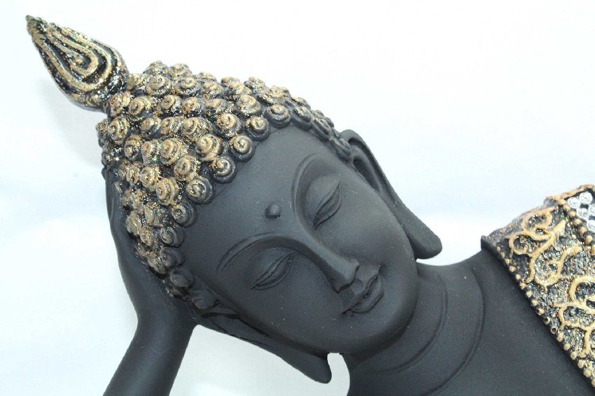 20cm High Feng Shui Resin Crafts India Buddhism Buddha Statue Home