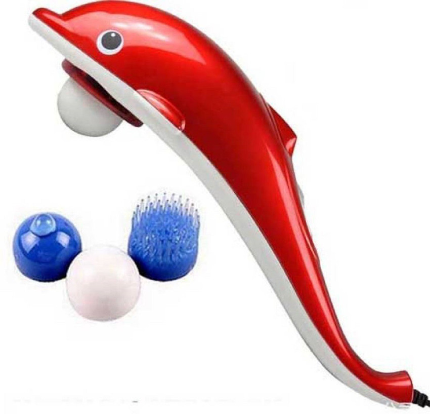 Zeom MAXTOP07 Dolphin Vibration Full Body Massager For Pain Relief Muscle Relax Massager Red Massager Zeom Flipkart