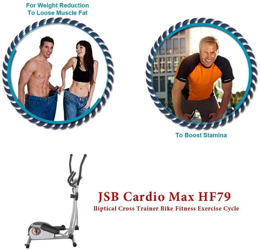 JSB HF79 Cardio Max Magnetic Upright Fitness Bike Exercise Cycle Magnetic Elliptical Cross Trainer Exercise Cycle Indoor Cycles Exercise Bike Buy JSB HF79 Cardio Max Magnetic Upright Fitness Bike Exer...