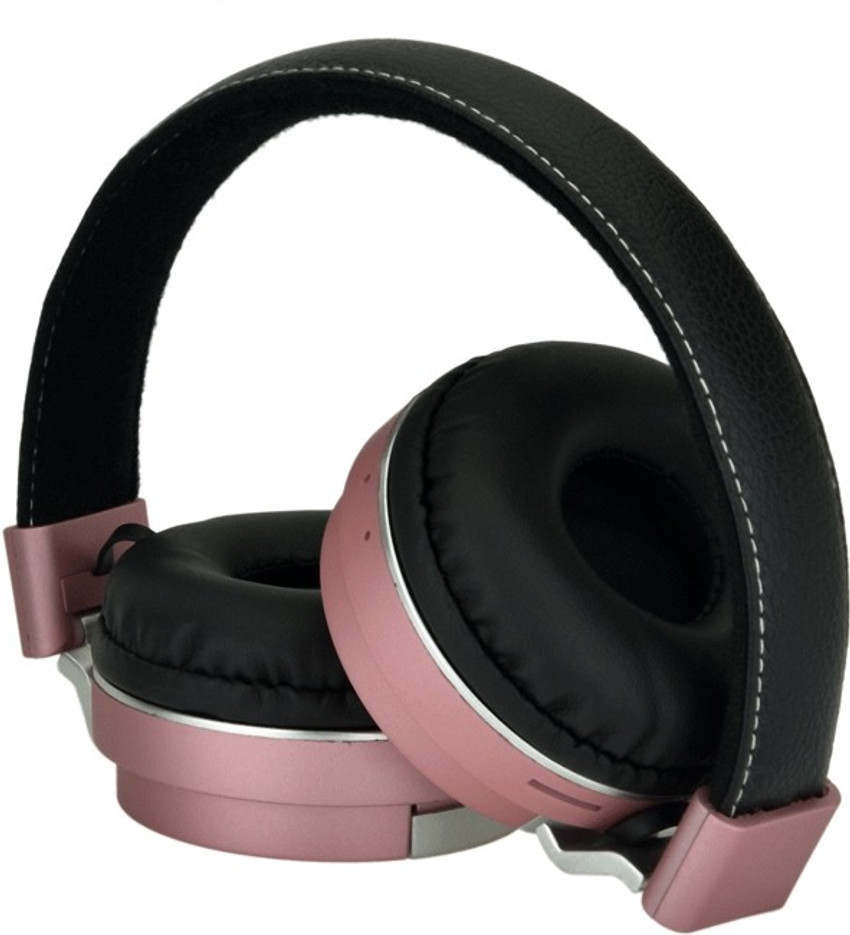 Black and pink headset store