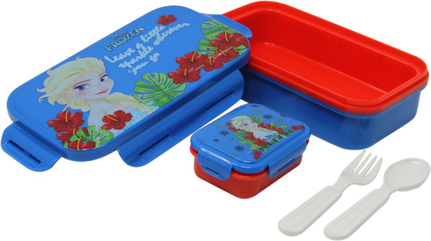 Buy Disney Frozen Blue Rectangular Insulated Lunch Box 600 ml Online at  Best Prices in India - JioMart.