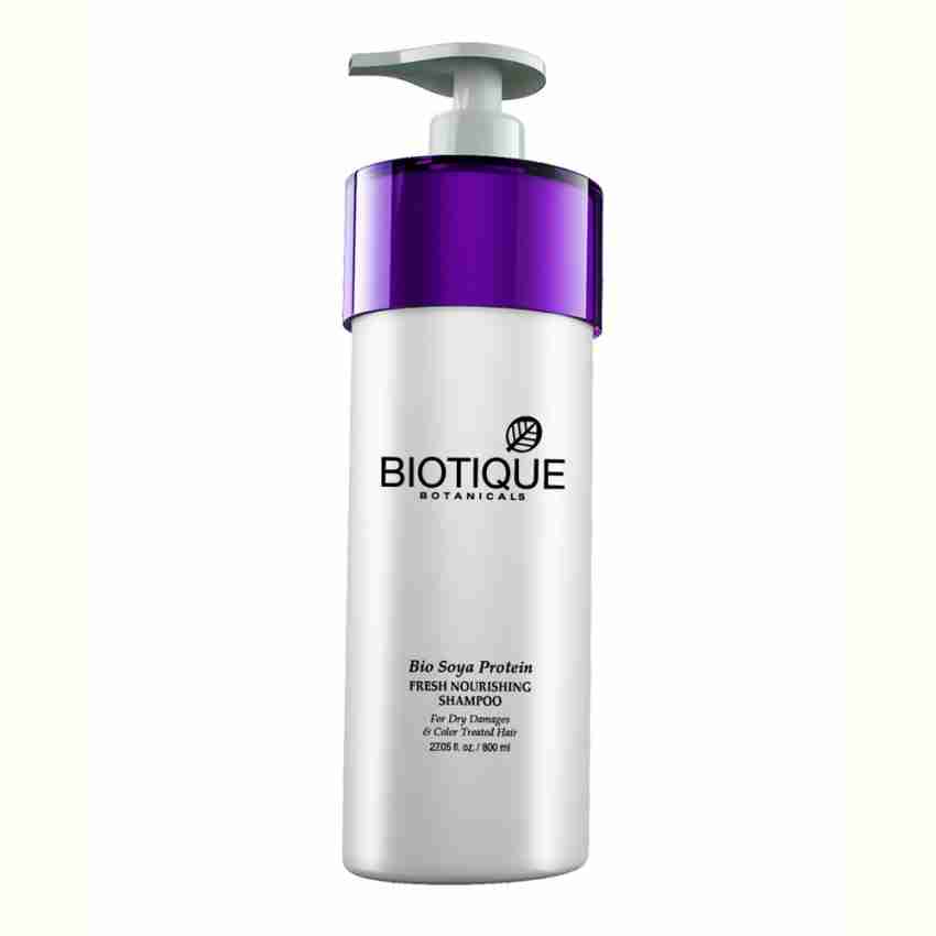 BIOTIQUE Bio Soya Protein Shampoo - Price in India, Buy