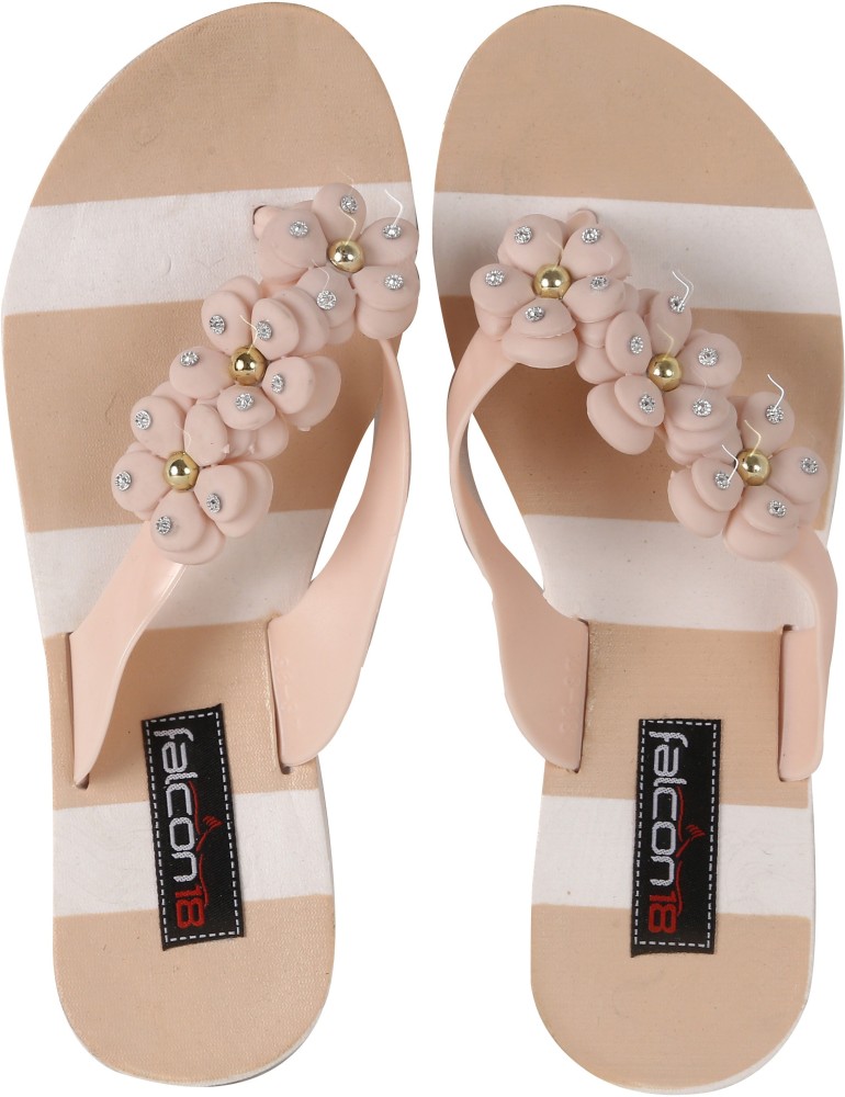 Flip flops with flowers on top new arrivals