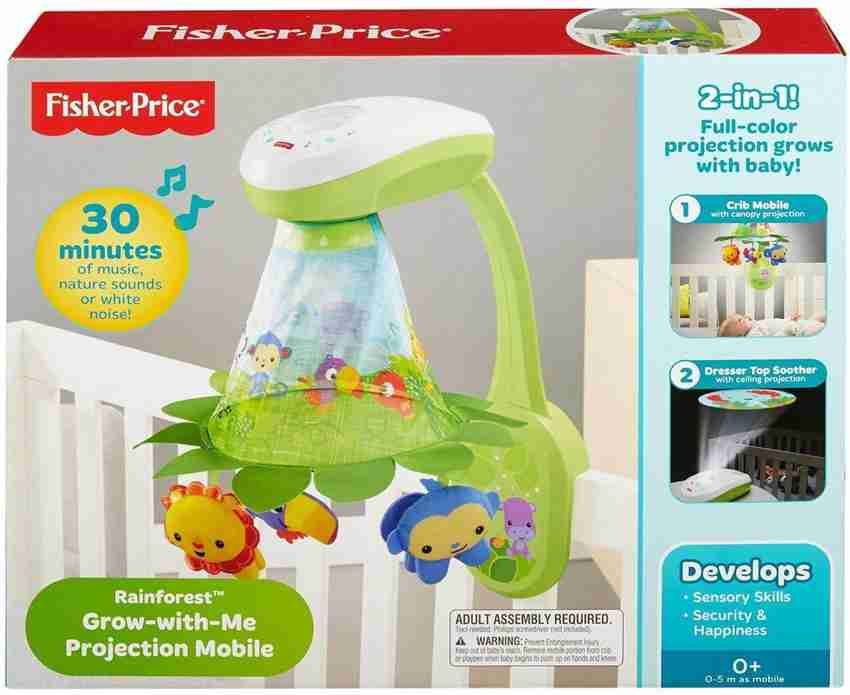 FISHER PRICE Rainforest Grow with me Projection Mobile Rainforest Grow with me Projection Mobile Buy Animal toys in India. shop for FISHER PRICE products in India. Flipkart