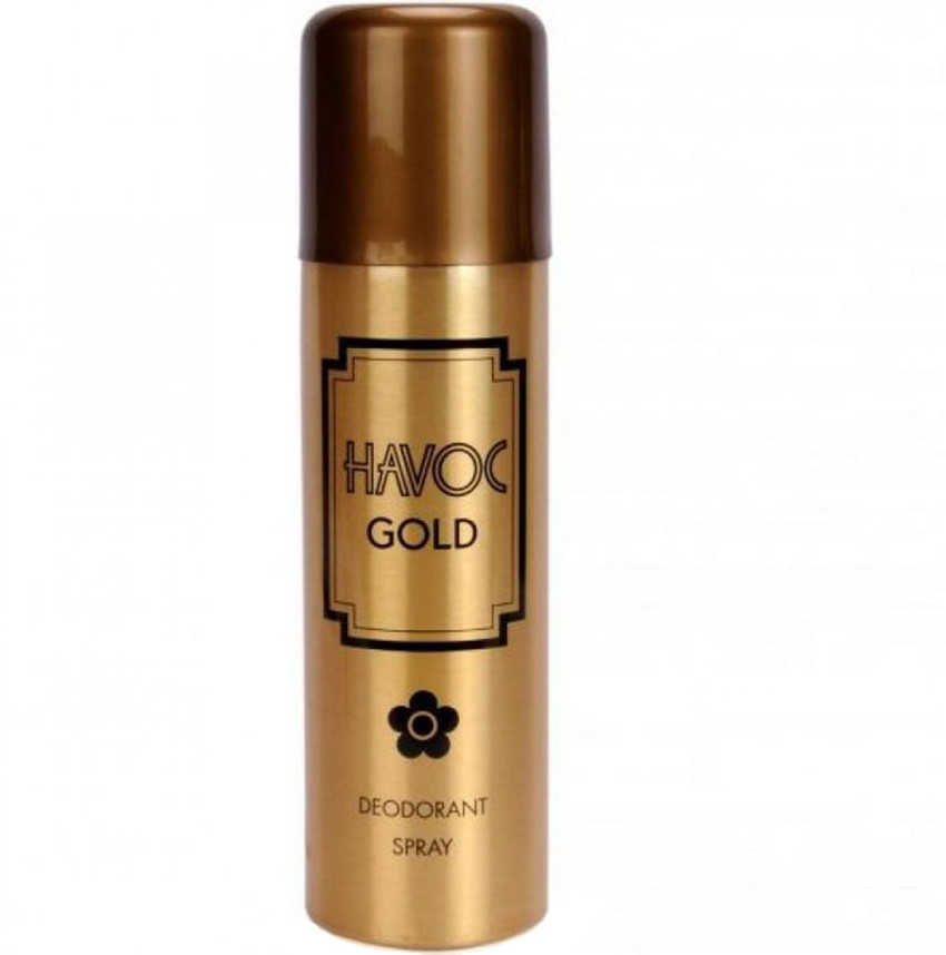 HAVOC GOLD ORIGINAL Deodorant Spray For Men Women