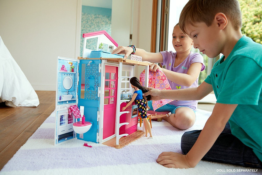 Barbie two clearance story house