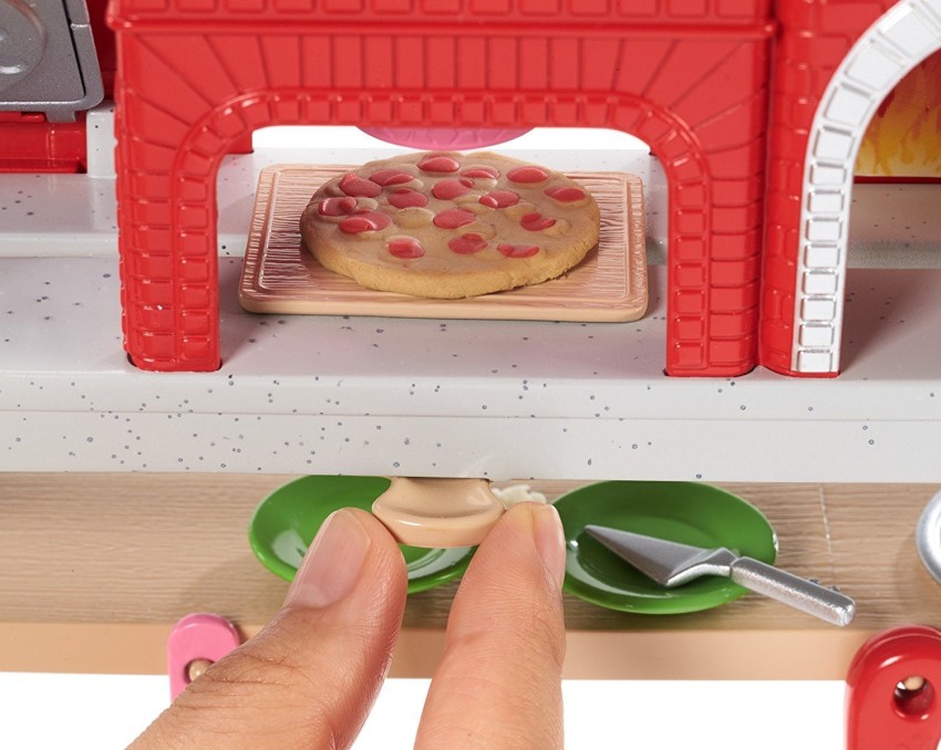 Barbie discount pizza toy