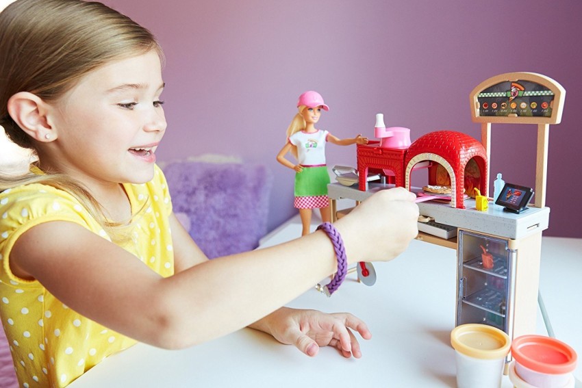 Barbie pizza play store dough