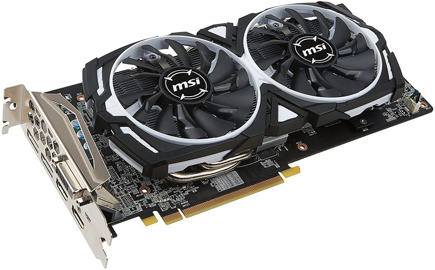 MSI Radeon RX 580 ARMOR 8G OC GDDR5 8 GB AMD/ATI Chipset 256 bit 
