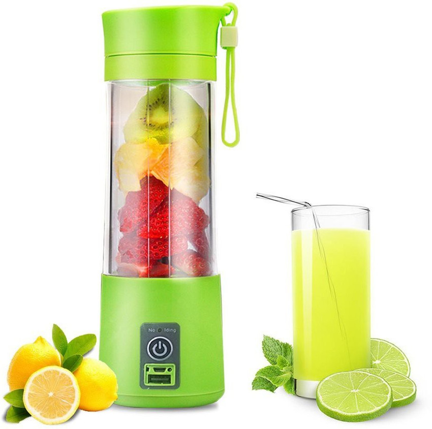 VibeX Portable Blender USB Juicer Cup Juicer Machine 380ml with USB Charger Fruit Mixing Machine Personal Size Rechargeable Juice Blender and Mixer 380 ml Bottle Buy VibeX Portable Blender USB