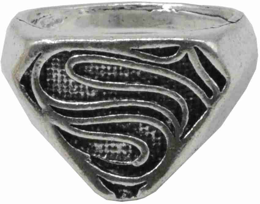 Vintage sales superman ring