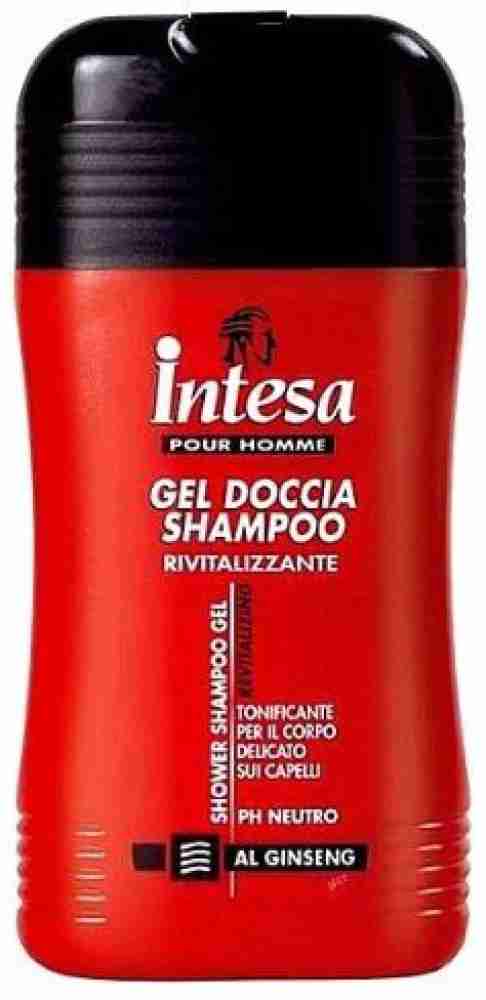 INTESA POUR HOMME gel doccia shampoo al ginseng 250 ML - Basko