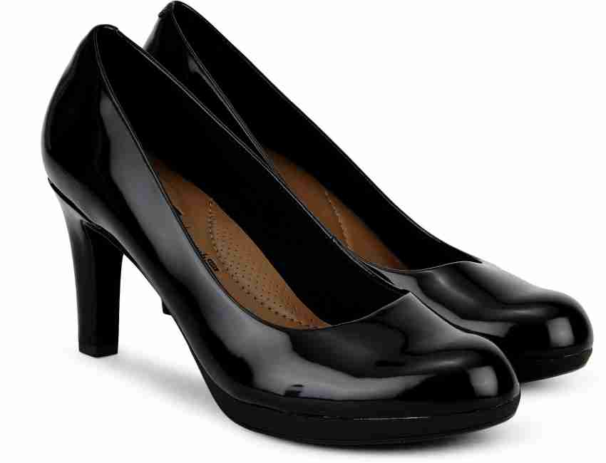 CLARKS Adriel Viola Black Pat Formal Shoes For Women Buy Black pat Color CLARKS Adriel Viola Black Pat Formal Shoes For Women Online at Best Price Shop Online for Footwears