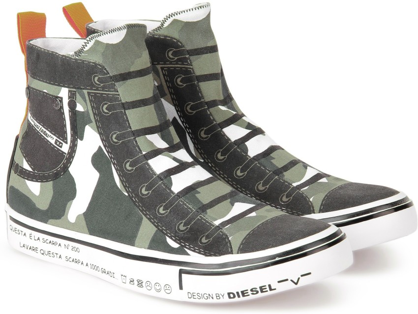 DIESEL IMAGINEE S IMAGINEE MID SLIP Sneakers For Women Buy Green Color DIESEL IMAGINEE S IMAGINEE MID SLIP Sneakers For Women Online at Best Price Shop Online for Footwears in India