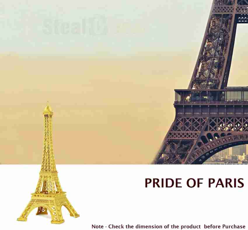 Paris Golden Eiffel Tower Decoration Model Creative Birthday Gift