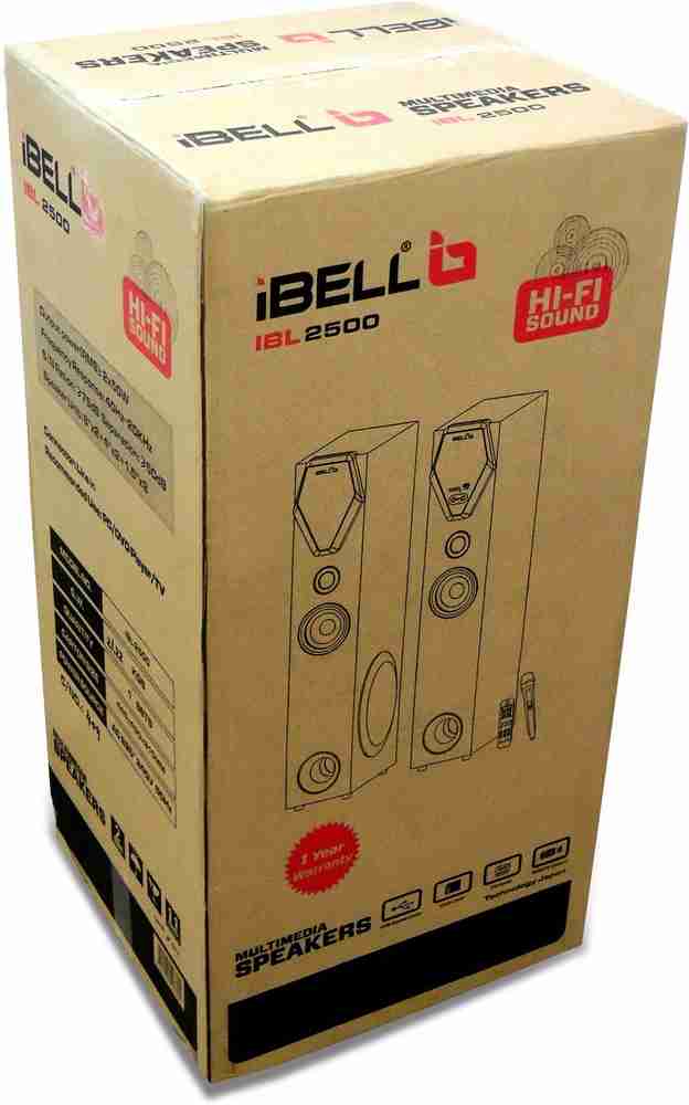 Ibell tower speaker clearance