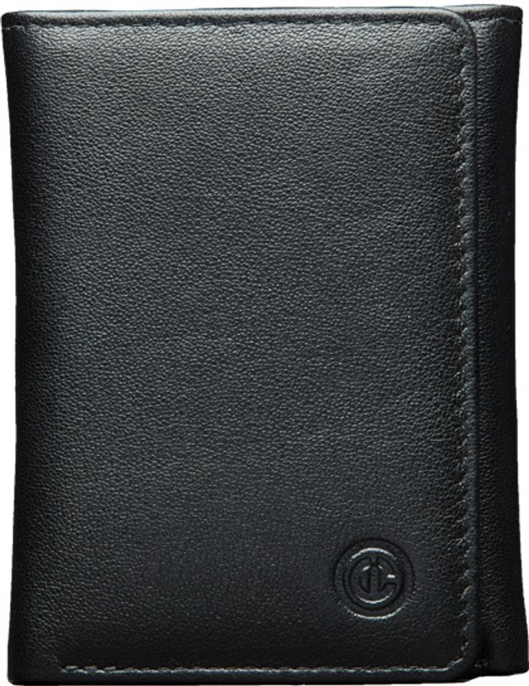CARLTON Men Black Genuine Leather Wallet