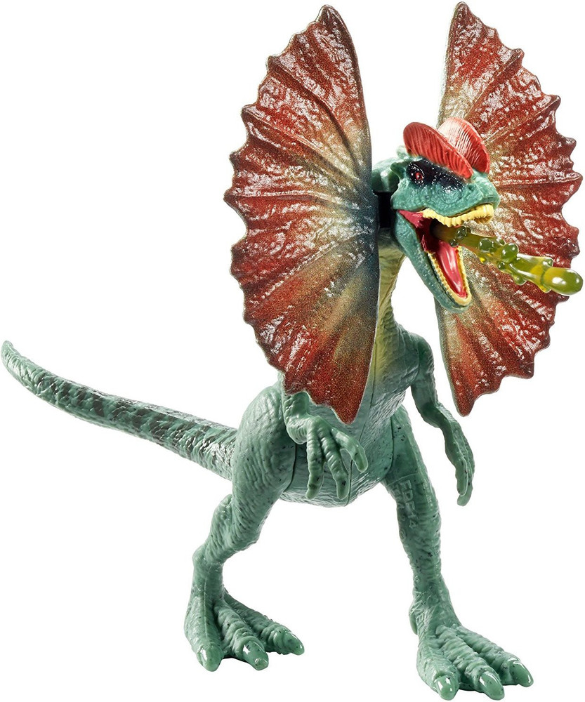 Jurassic park dilophosaurus toy sales