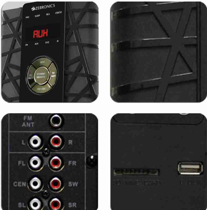 Zebronics home theatre 5.1 bt 6590 new arrivals