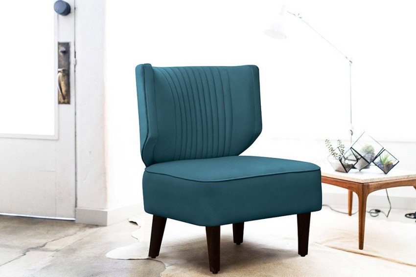 Peachtree Gravity Green Velvet Chair Fabric Living Room Chair