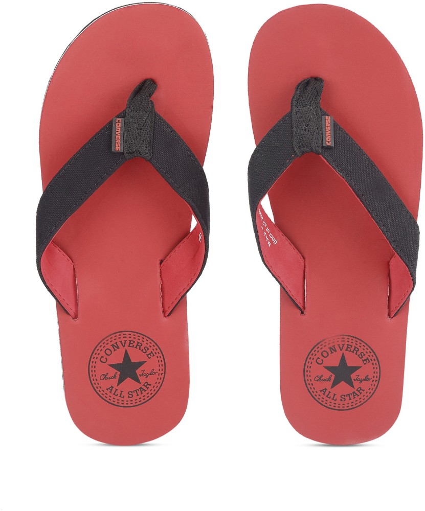 Converse Men Flip Flops Buy Red Color Converse Men Flip Flops