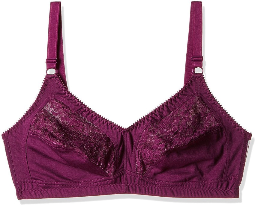 Lovable Women Full Coverage Non Padded Bra (Maroon)