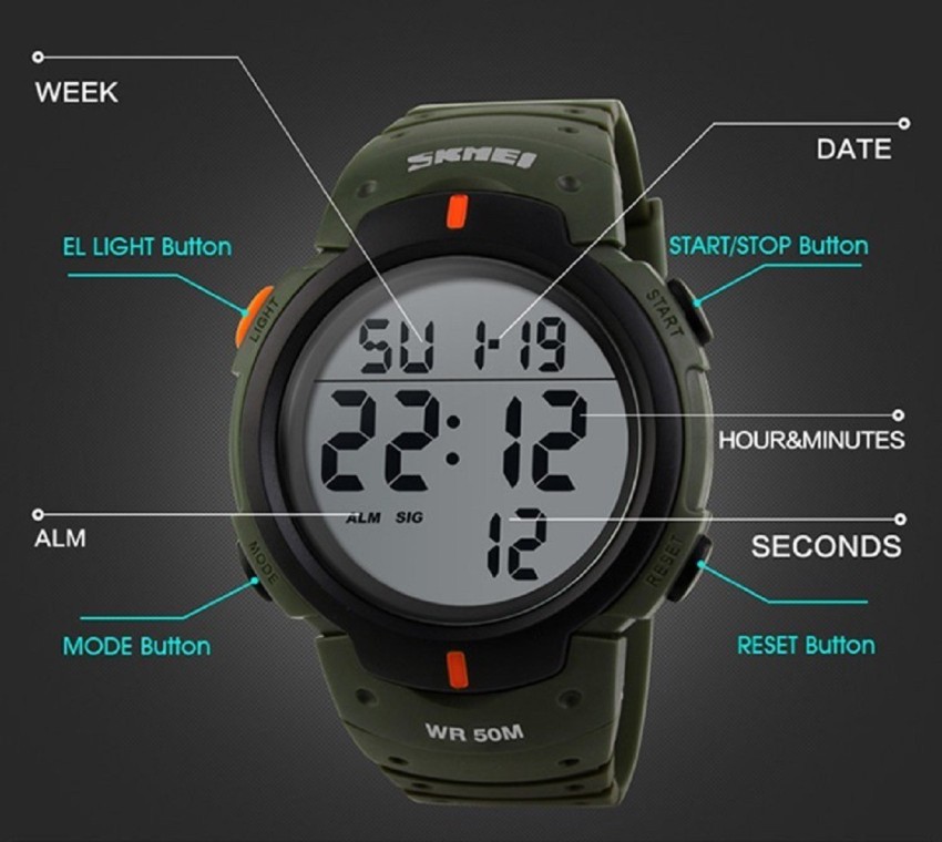 SKMEI Digital Watch For Men Buy SKMEI Digital Watch For Men