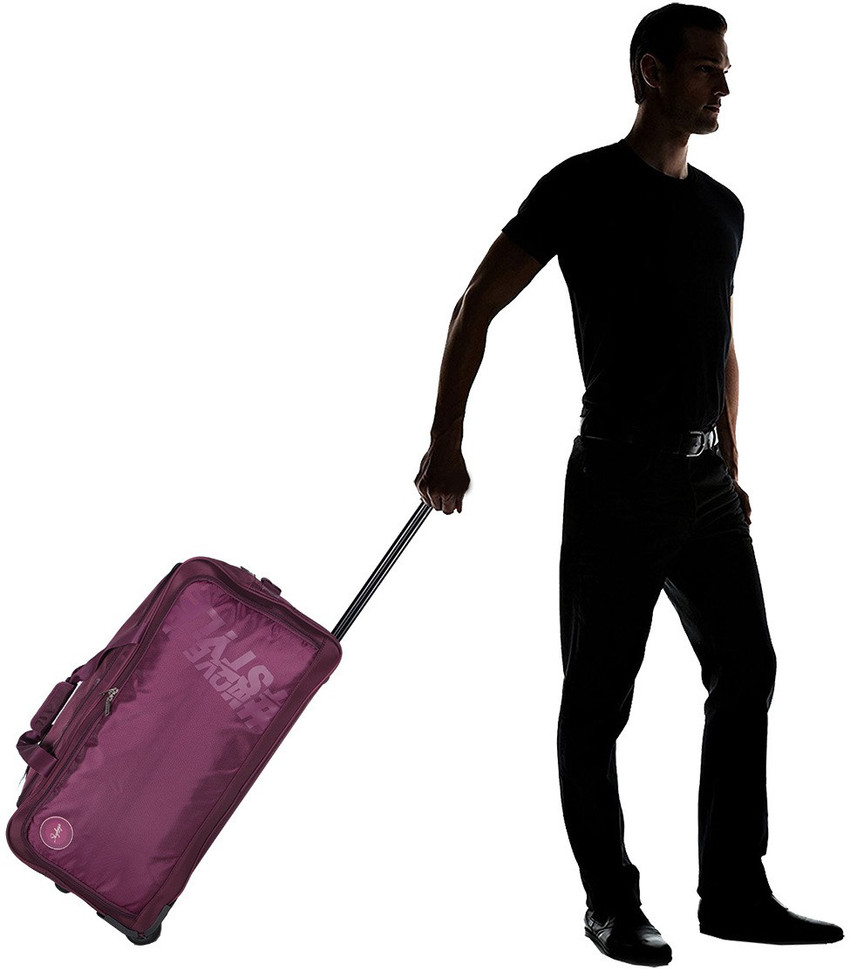 SKYBAGS Casper Wheel Duffle 67cm Purple Duffel With Wheels