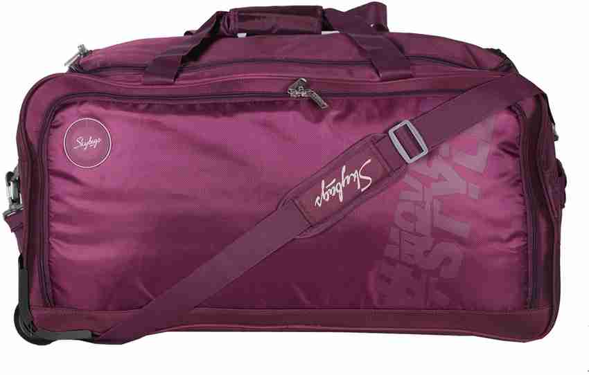 SKYBAGS Casper Wheel Duffle 67cm Purple Duffel With Wheels
