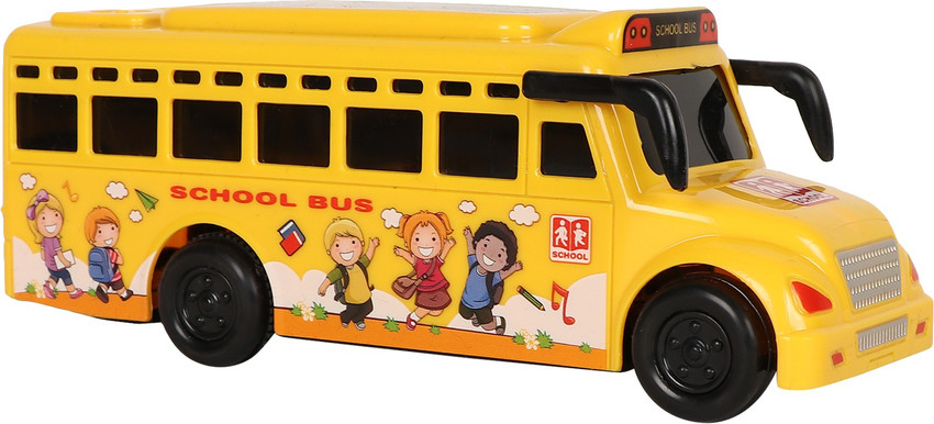 Toy yellow school 2025 bus