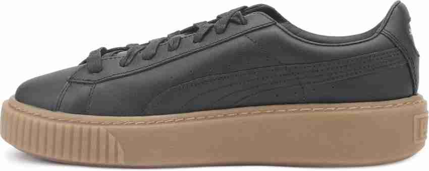 Puma women's basket hot sale platform core fashion sneaker