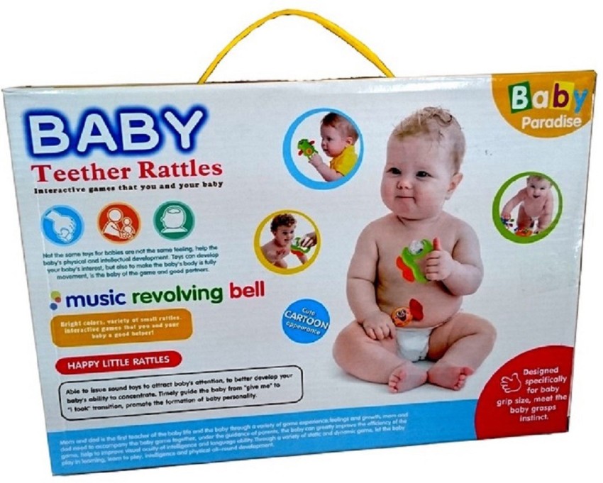 Buy Teether 2 In 1 + 2 Different Sets Of Rattle Of 6 in Nigeria