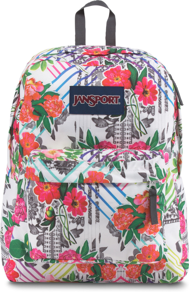 JanSport Superbreak 25 L Backpack Collage Floral Price in India