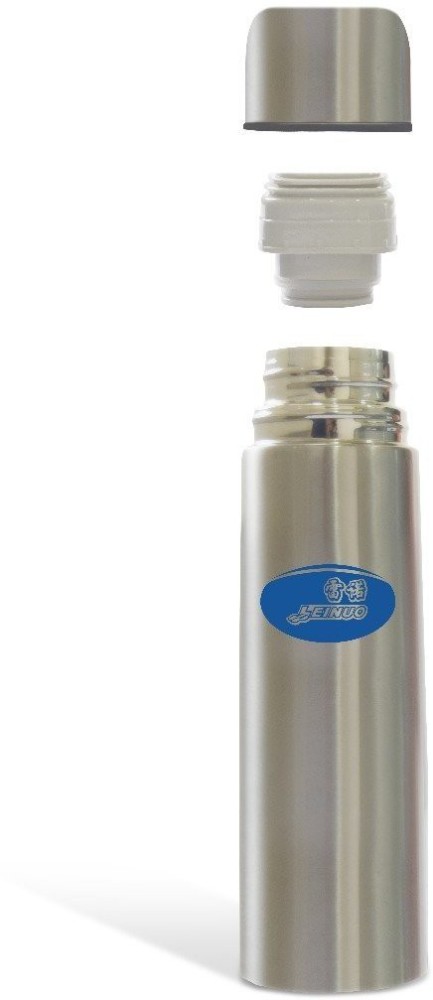 Buy Laley Silver Stainless Steel Vacuum Insulated Flask Thermos Bottle With  Handle, 1 L Online at Best Prices in India - JioMart.