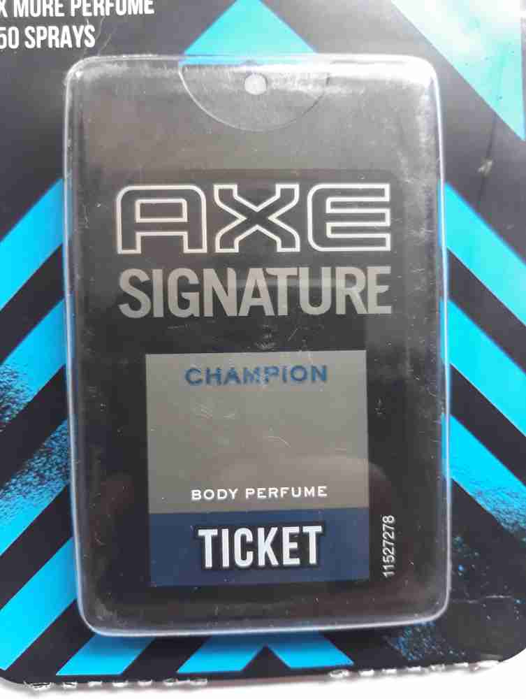 Axe body spray on sale pocket