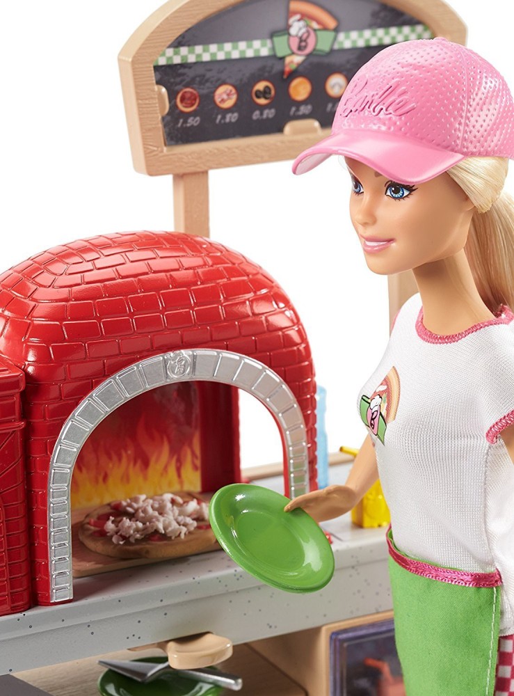 BARBIE Pizza Chef Doll And Playset Pizza Chef Doll And Playset