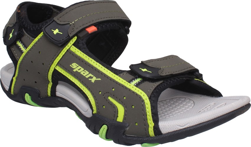 Sparx green hot sale floater sandals