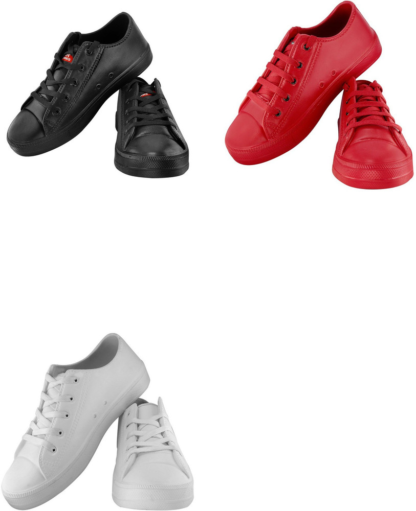 Red black and outlet white shoes
