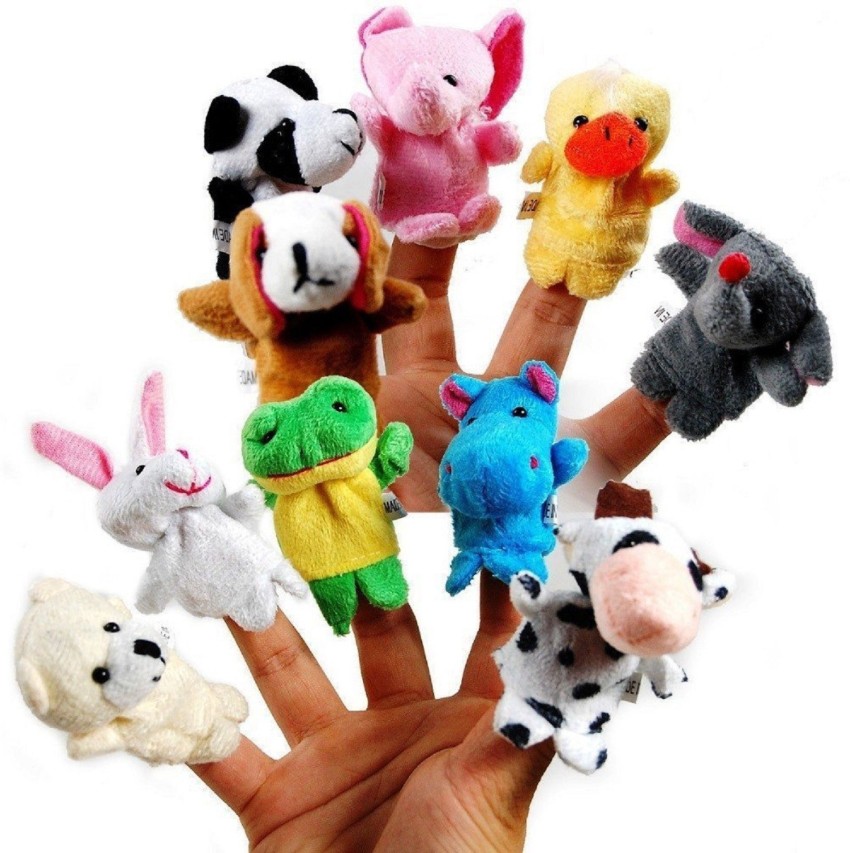 Kuhu creations shop animal finger puppet