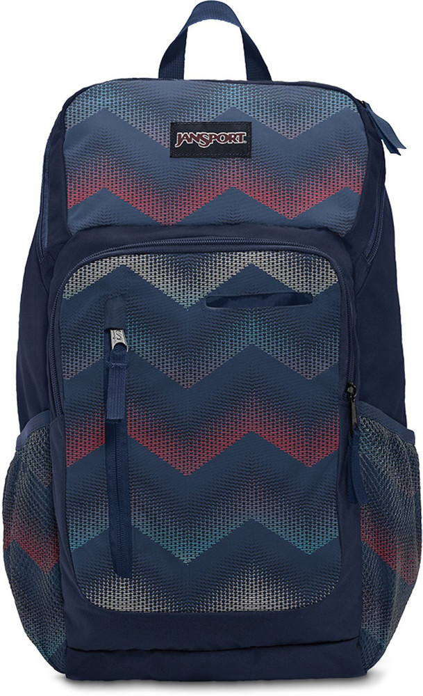 JanSport Impulse 31 L Laptop Backpack Matrix Chevron Navy Price in India Flipkart