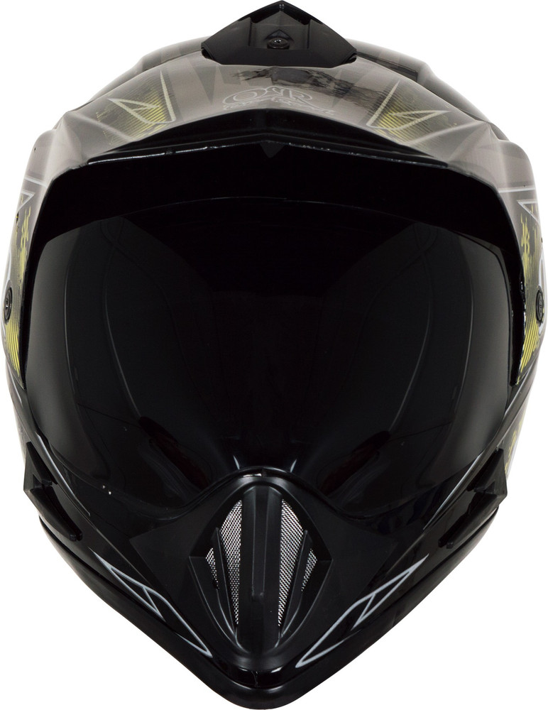 Dual sport helmet with tinted visor deals