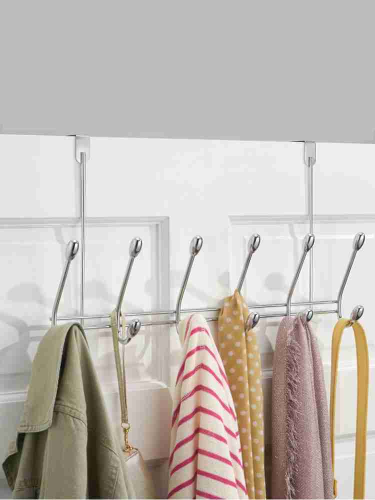 INTERDESIGN Orbinni Hanging Coat Rack with 6 Double Hooks, Metal Hangers  for Jackets, Coats Hook Rail 12 Price in India - Buy INTERDESIGN Orbinni Hanging  Coat Rack with 6 Double Hooks, Metal
