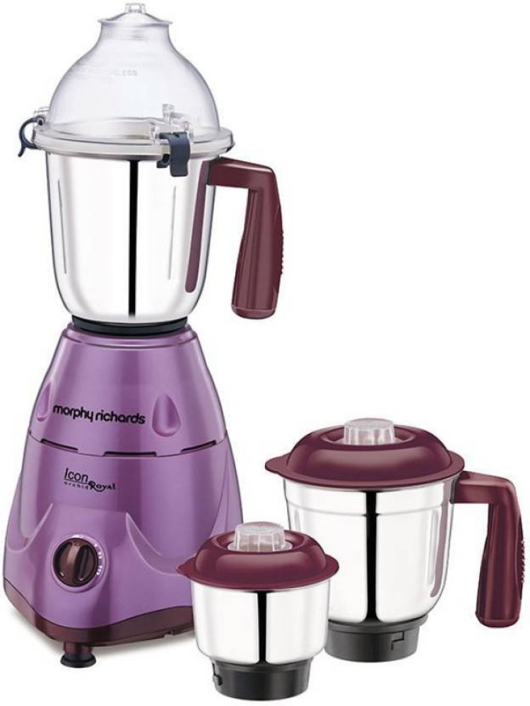 Morphy Richards Supreme Pro 750 W 750 Mixer Grinder (4 Jars, Maroon, Blue)  Price in India - Buy Morphy Richards Supreme Pro 750 W 750 Mixer Grinder (4  Jars, Maroon, Blue) Online at