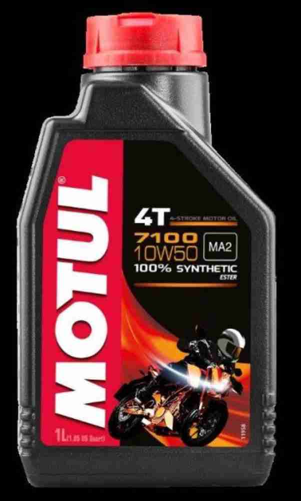 MOTUL 10W50 7100 4T Synthetic Blend Engine Oil Price in India - Buy MOTUL  10W50 7100 4T Synthetic Blend Engine Oil online at
