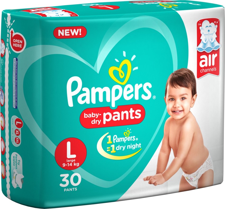 Pampers Baby Dry Pants Diapers Super Jumbo Pack Large 58s