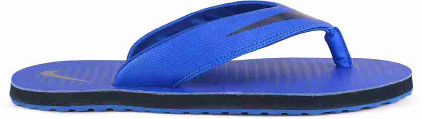 NIKE Men CHROMA THONG 5 Flip Flops Buy RACER BLUE OBSIDIAN Color