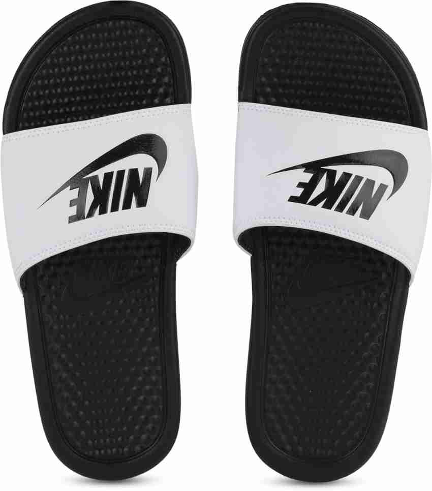 vil gøre forsigtigt festspil NIKE BENASSI JDI Slides - Buy WHITE/BLACK-BLACK Color NIKE BENASSI JDI  Slides Online at Best Price - Shop Online for Footwears in India |  Flipkart.com