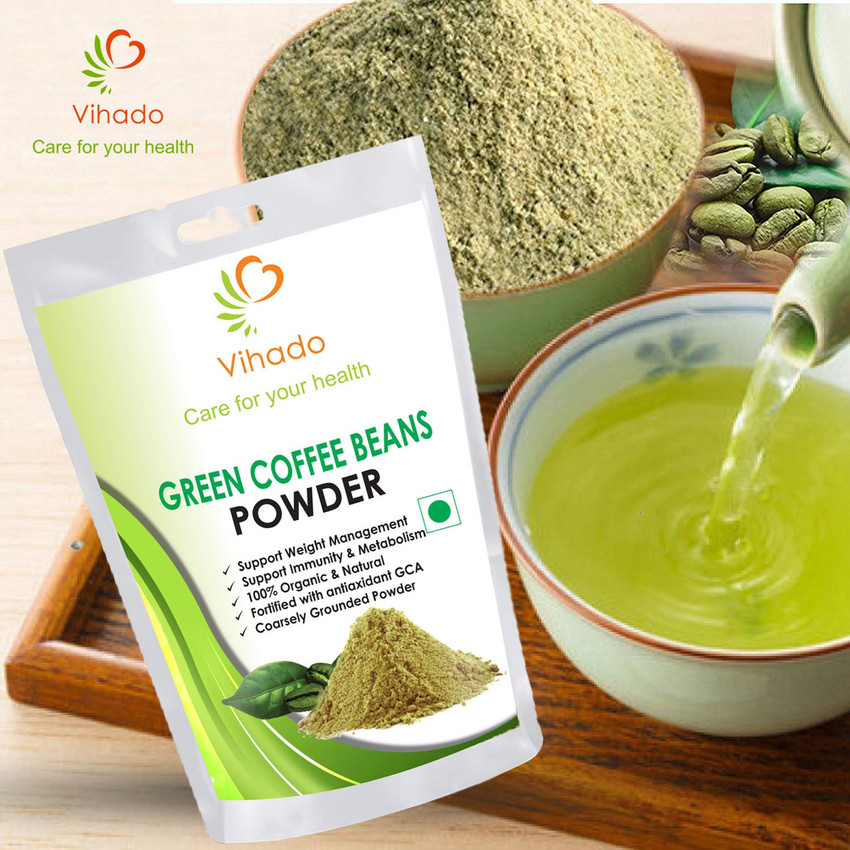 Green coffee outlet powder