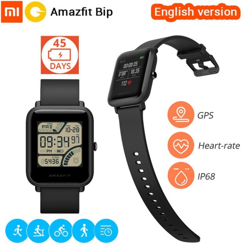 huami Amazfit Bip GPS Fitness Price in India Buy huami Amazfit